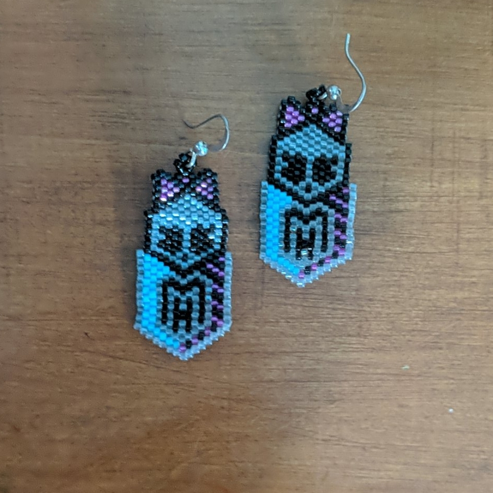 Handmade Monster High earrings